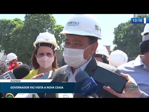Governador visita inauguração de ponto do Corpo de Bombeiros na Nova Ceasa 05 10 2020