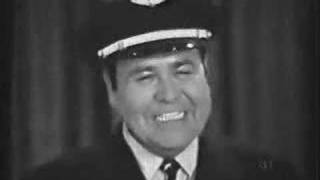 Jonathan Winters As An Airline Pilot