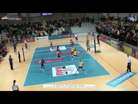 3:1 Schweriner SC (GER) vs. Asterix Kieldrecht (BEL) - 20.1.2015