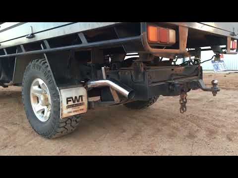 ppd performance 79 series land cruiser v8 turbo back exhaust