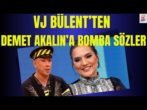 DEMET AKALIN'S BLASTING WORDS, VJ BÜLENT'S POISONOUS STATEMENT #vjbülent #demetakalin
