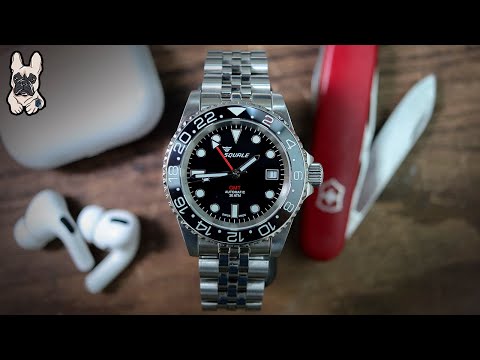 Just another ROLEX COPY? Squale GMT Diver 30ATMOS Watch Review