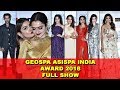 GeoSpa AsiSpa India Award 2018 Full Show Red Capet Shilpa Shetty Diana Penty Bhumi Pednekar