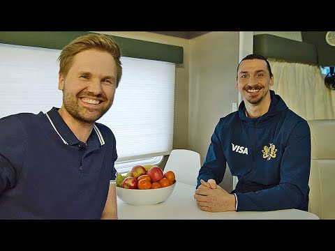Face To Face With Zlatan Ibrahimovic For 10 Minutes Straight