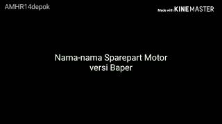 Download lagu Nama nama sparepart motor versi baper mp3