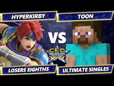 CEO 2025 TOP 8 - Hyperkirby (Roy) Vs. Toon (Steve) Smash Ultimate - SSBU
