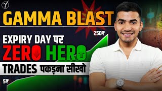 How to Find Zero Hero Trades on Expiry Day? Gamma Blast Strategy for Beginners