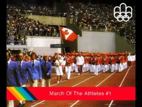 Montreal 1976 Olympics Music - Victor Vogel - The March of the Athletes #1