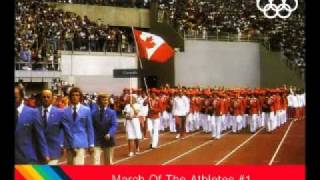 Montreal 1976 Olympics Music - Victor Vogel - The March of the Athletes #1