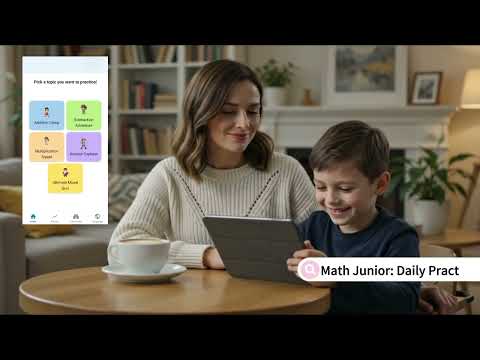 Math Junior : Daily practice video thumbnail