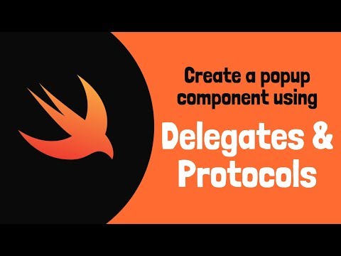 Swift | Create a Reusable Component | Delegates and Protocols