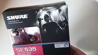 Video thumbnail for Shure se535 unboxing by PinoyTechUnboxings