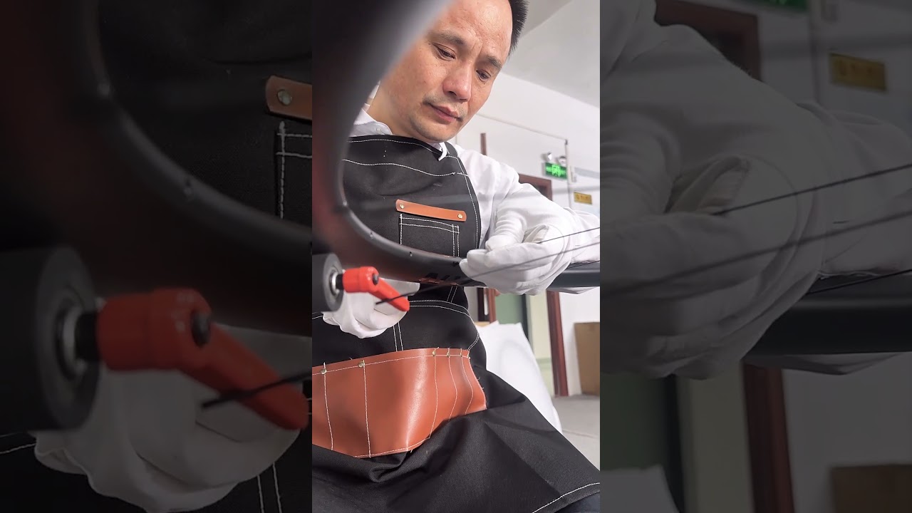 均一なテンションが命｜AERO 40 Ⅱ 組立②「ニップル締め」