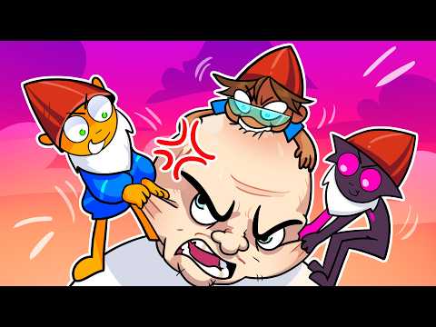 🤣 МЫ УГАРАЕМ с ДЕДА но вот ему не смешно | Burglin' Gnomes