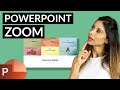 Use PowerPoint SLIDE ZOOM the RIGHT WAY