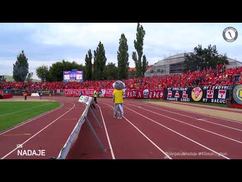 Genialny doping dwóch młynów! | Naszym klubem ZKS i hej Widzew gol! | Elana - Widzew (2018)