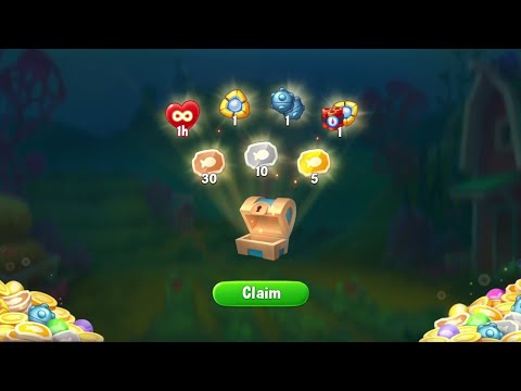 @Fishdom Win Strikes Level 10550 - 10562. Reached 1st Chest 🧰