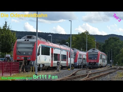 Odenwaldbahn Teil 3 Groß Umstadt Wiebelsbach - Eberbach (2016) Eine Dokumentation von Br111 Fan