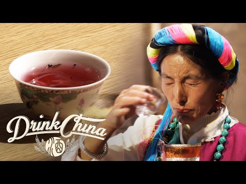 Tibetan Tribe's 75% Alcohol Medicinal Cures - Drink China (E3)