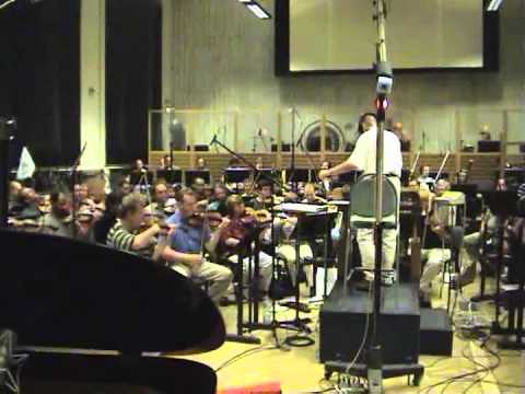 Therion recording Choir and Orchestra