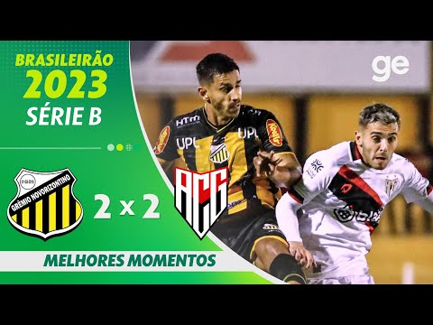 Gols e lances de Novorizontino x Atlético-GO