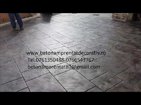 Beton Amprentat Alparea - Bihor  Tel.0761350488 -0766543767