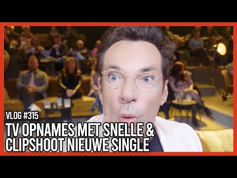TV OPNAMES MET SNELLE & CLIPSHOOT NIEUWE SINGLE - GERARD JOLING - VLOG #315
