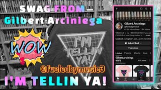 Merch Unboxing! Shoutout to Gilber Arciniega 🎶 | YouTube Creator Mail Day!