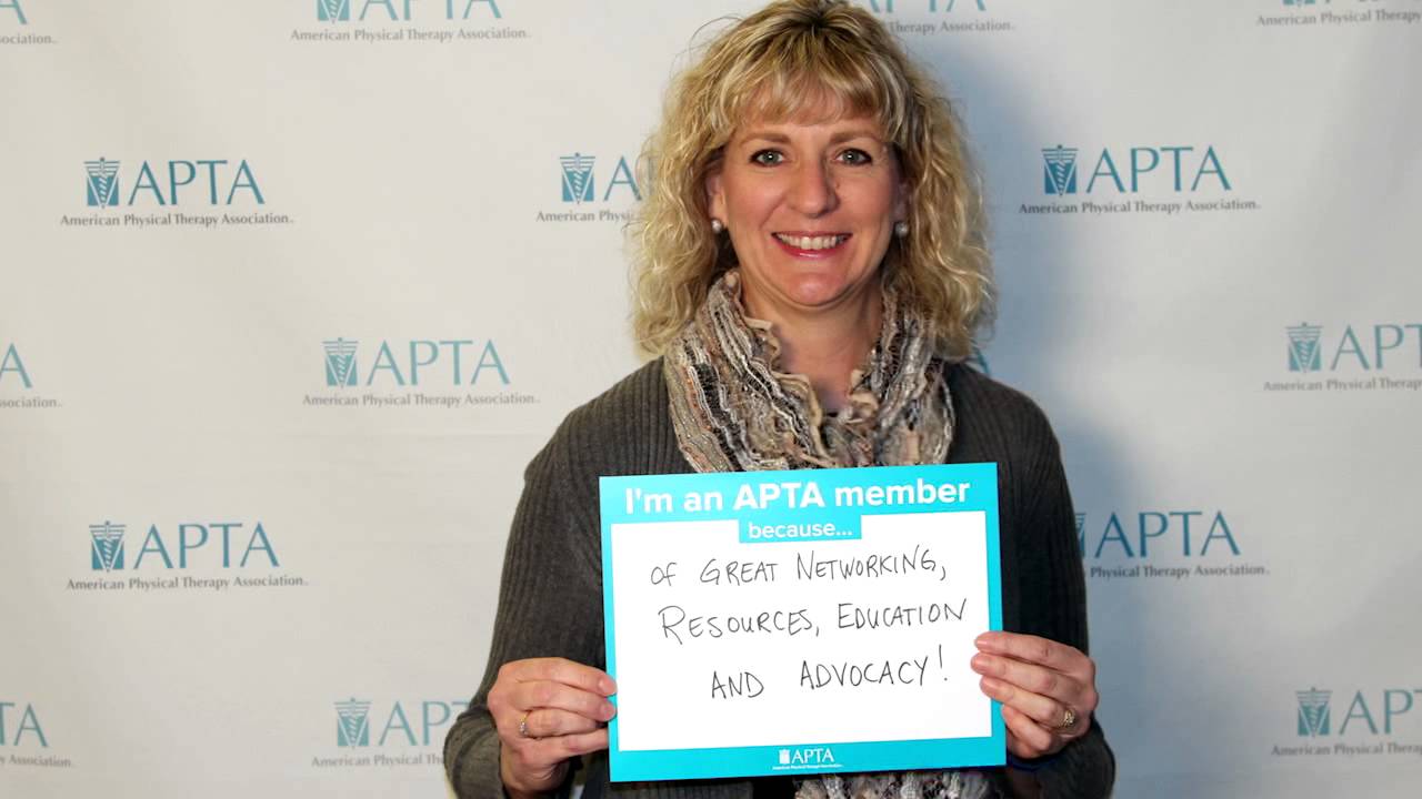 I'm an APTA member because ...