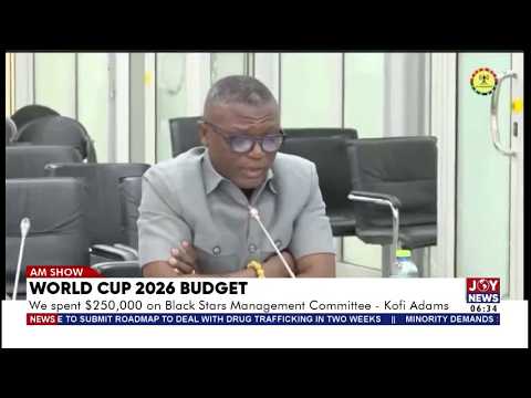 2026 World Cup Budget: We spent $250,000 on Black Stars Management Committee - Kofi Adams
