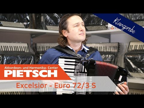 Akkordoen - Excelsior Euro 72/3 S - Klangprobe