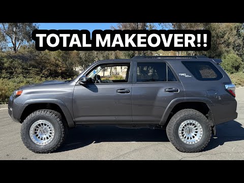 4Runner Gets Lifted on Stage 2 Eibach Pro Lift!!