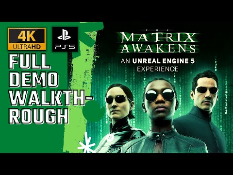 The Matrix Awakens Demo | Unreal Engine 5 - PS5 Gameplay