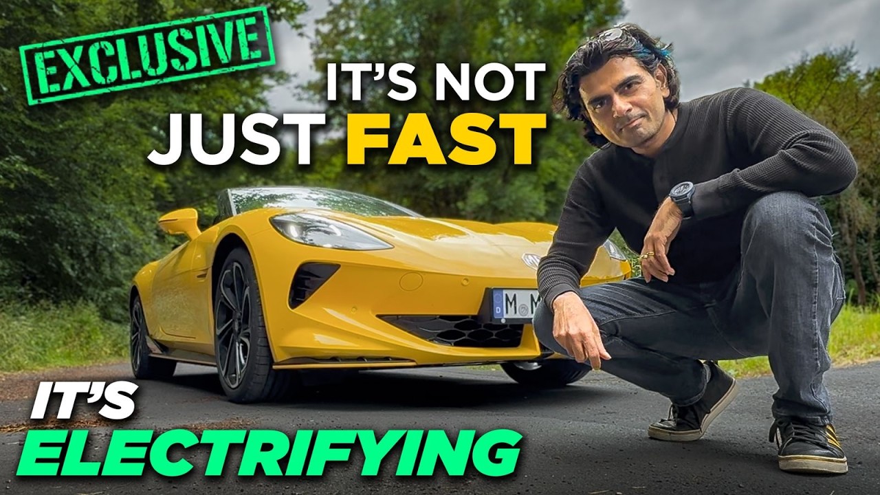 Exclusive: MG Cyberster Review | Fast, Flashy, And Fully Electric!