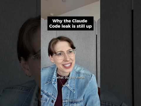 Video Thumbnail: Why the Claude Code leak is still up