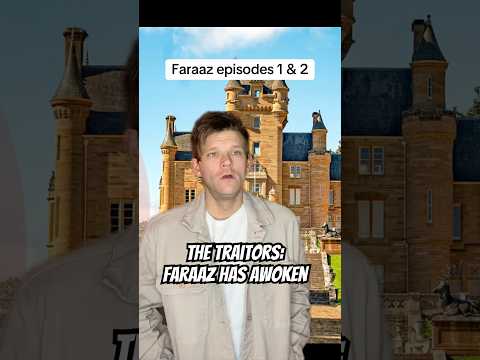 Faraaz has entered the game! #thetraitors #traitorsuk #claudiawinkleman #traitors