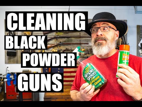 CLEANING YOUR TRADITIONAL BLACK POWDER MUZZLELOADER
