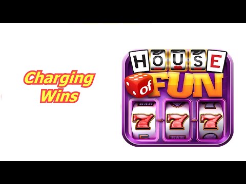 HOUSE OF FUN Casino Slots Game How To Play "Charging Win" Cell Phone - YouTube