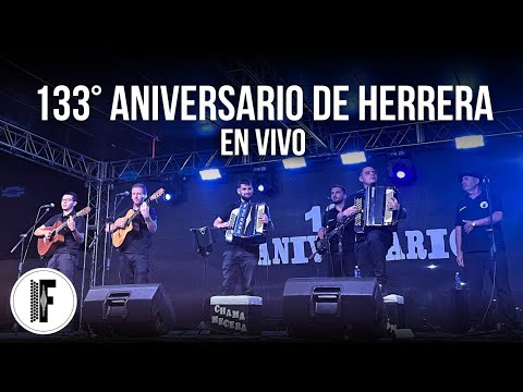 Facundo y su Chamamecera Ilusión EN VIVO - 133º Aniversario de Herrera - Entre Ríos COMPLETO