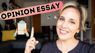 The SECRET to writing an OPINION ESSAY| Pass your writing exam in EOI