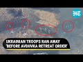 'Spooked' Ukrainian Troops Caught Fleeing Avdiivka 'Day Before Kyiv's Retreat Order' | Watch