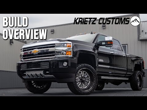 BUILD OVERVIEW: Leveled 2019 Chevy 2500 | Cognito Leveling Kit | 22x12 American Force Addict Wheels