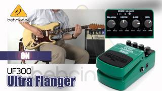 Video thumbnail for BEHRINGER / ギター用ウルトラフランジャーUF300 サウンドバリエーション by サウンドハウス