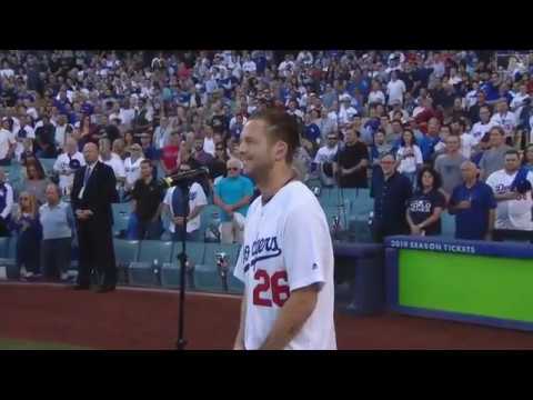 Ryan Tedder - National Anthem (Game 4 World Series 2018)