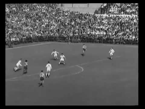 ECCC 1958-59. Semi-finals. Decisive match. Real Madrid - Atlético Madrid. Highlights.