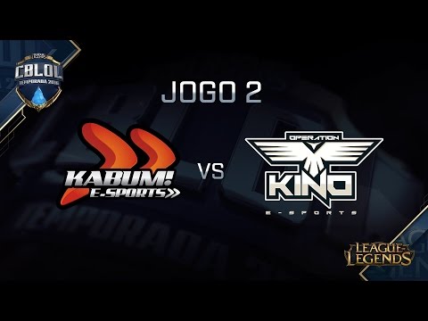KaBuM x Kino (S5 - Jogo 2) CBLoL 2016 - 1ª Etapa
