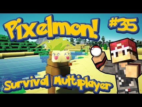 Pixelmon Survival Multiplayer Episode 35 - Awesome Battle! w/MrWoofless