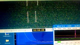 preview picture of video 'ARRL EME CONTEST 2013 - DL7APV AT 432 MHZ'