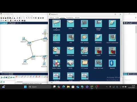 PROJECT UTS JARKOMDAT:MEMBUAT TOPOLOGI JARINGAN RING MENGGUNAKAN CISCO POCKET TRACER