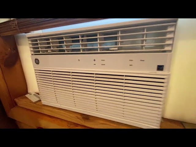 Best GE Window Air Conditioner for Small Rooms - close-up view